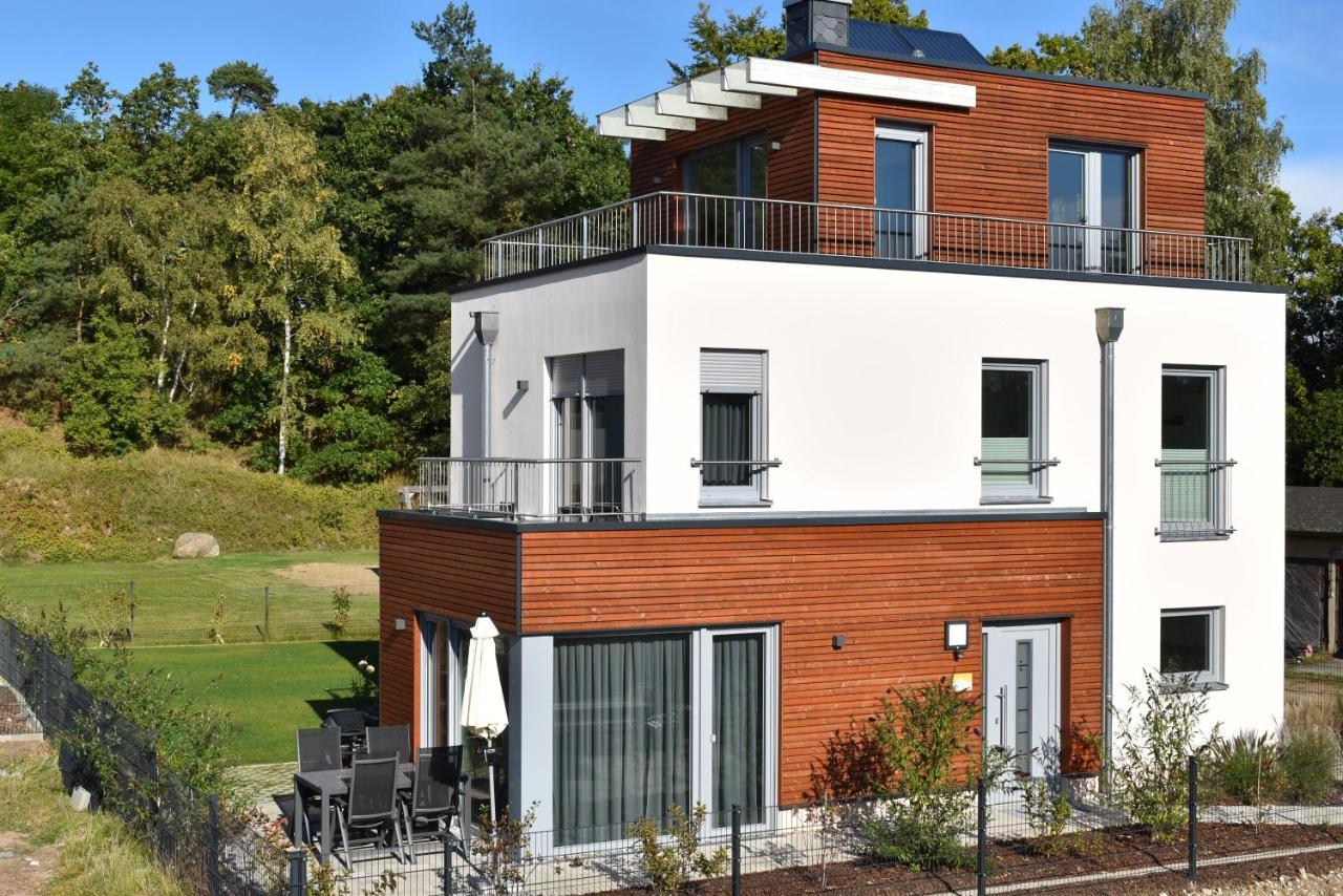 Ferienhaus-See-Sauna-Kamin-Hund Mit E-Ladestation Krakow am See Exterior photo